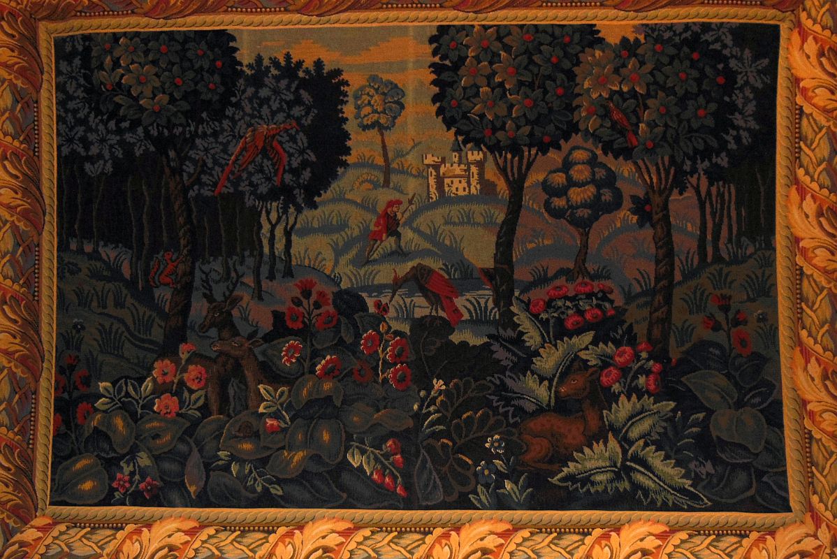 06C Tapestry In The Chateau Lake Louise Lobby